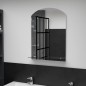 vidaXL Wandspiegel mit Regal 50×70 cm Hartglas vidaXL Wandspiegel mit Regal 50×70 cm Hartglas