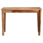 vidaXL Konsolentisch 110 x 35 x 76 cm Massivholz