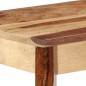 vidaXL Konsolentisch 110 x 35 x 76 cm Massivholz