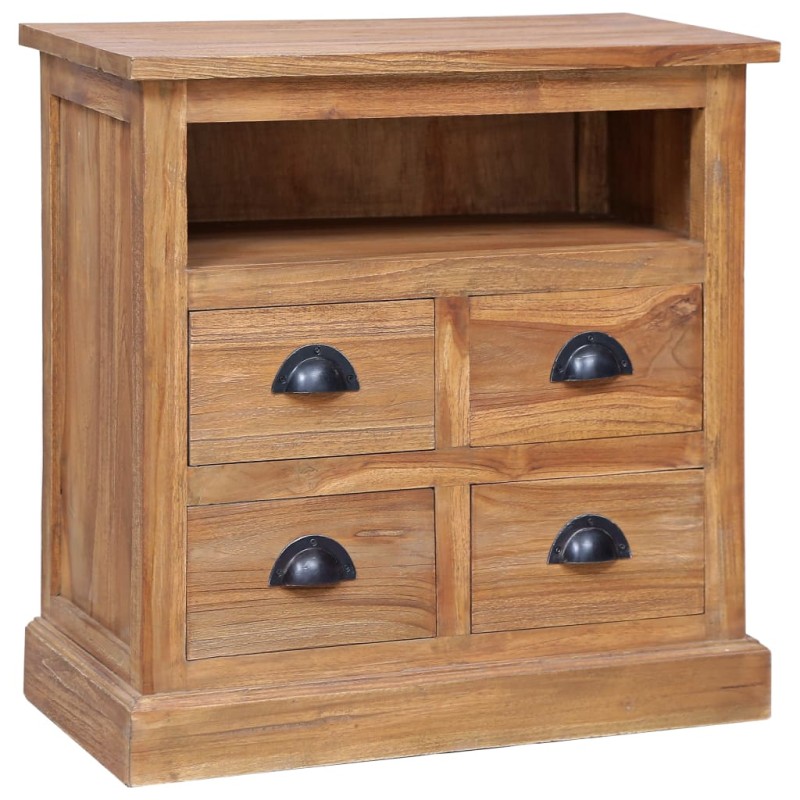 vidaXL Beistellschrank 60 x 30 x 60 cm Massivholz Teak vidaXL Beistellschrank 60 x 30 x 60 cm Massivholz Teak