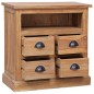 vidaXL Beistellschrank 60 x 30 x 60 cm Massivholz Teak vidaXL Beistellschrank 60 x 30 x 60 cm Massivholz Teak
