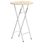 vidaXL Bartisch-Gestell Klappbar Silbern 45x53x108 cm Verzinkter Stahl vidaXL Bartisch-Gestell Klappbar Silbern 45x53x108 cm Verzinkter Stahl