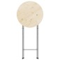 vidaXL Bartisch-Gestell Klappbar Silbern 45x53x108 cm Verzinkter Stahl vidaXL Bartisch-Gestell Klappbar Silbern 45x53x108 cm Verzinkter Stahl