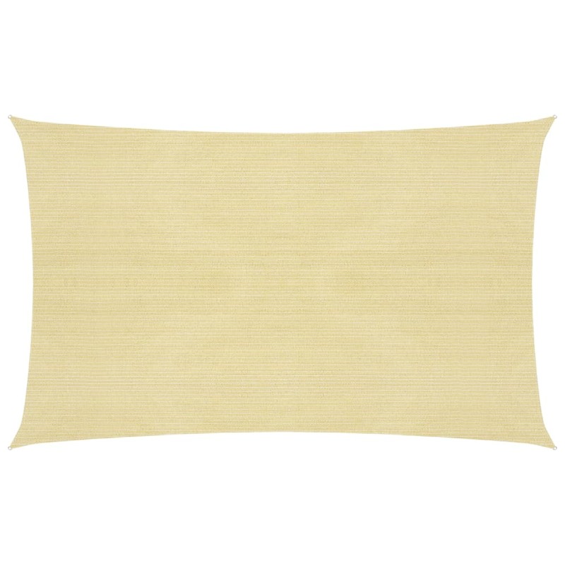 vidaXL Sonnensegel 160 g/m² Beige 2x4,5 m HDPE vidaXL Sonnensegel 160 g/m² Beige 2x4,5 m HDPE