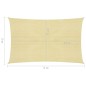 vidaXL Sonnensegel 160 g/m² Beige 3x5 m HDPE vidaXL Sonnensegel 160 g/m² Beige 3x5 m HDPE