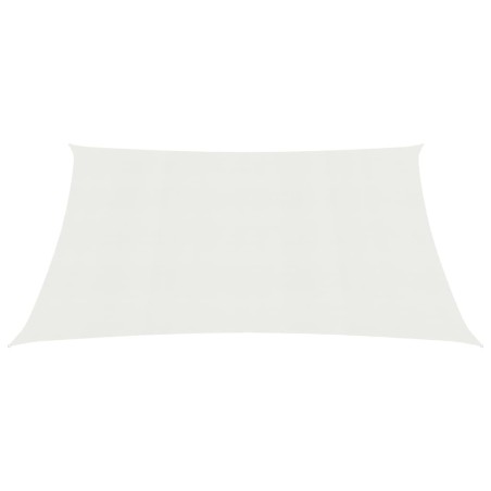 vidaXL Sonnensegel 160 g/m² Weiß 2,5x3 m HDPE