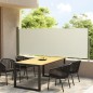 vidaXL Seitenmarkise Ausziehbar 117x300 cm Creme vidaXL Seitenmarkise Ausziehbar 117x300 cm Creme