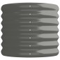 vidaXL Hochbeet Pulverbeschichteter Stahl 114x40x36 cm Grau vidaXL Hochbeet Pulverbeschichteter Stahl 114x40x36 cm Grau