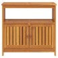 vidaXL Garten-Konsolentisch 80x35x75 cm Massivholz Akazie vidaXL Garten-Konsolentisch 80x35x75 cm Massivholz Akazie