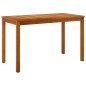 vidaXL Gartentisch 110x55x67 cm Massivholz Akazie vidaXL Gartentisch 110x55x67 cm Massivholz Akazie