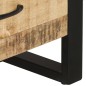 vidaXL Highboard 118x30x200 cm Raues Massivholz Mango vidaXL Highboard 118x30x200 cm Raues Massivholz Mango