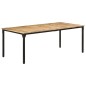 vidaXL Esstisch 200x100x76 cm Raues Mangoholz vidaXL Esstisch 200x100x76 cm Raues Mangoholz