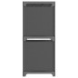 vidaXL Würfel-Regal 5 Fächer Grau 103x30x72,5 cm Stoff vidaXL Würfel-Regal 5 Fächer Grau 103x30x72,5 cm Stoff