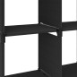 vidaXL Würfel-Regal 6 Fächer Schwarz 103x30x72,5 cm Stoff vidaXL Würfel-Regal 6 Fächer Schwarz 103x30x72,5 cm Stoff