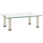 vidaXL TV-Tisch Transparent 40x35x17 cm Hartglas vidaXL TV-Tisch Transparent 40x35x17 cm Hartglas