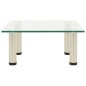 vidaXL TV-Tisch Transparent 40x35x17 cm Hartglas vidaXL TV-Tisch Transparent 40x35x17 cm Hartglas