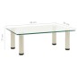 vidaXL TV-Tisch Transparent 40x35x17 cm Hartglas vidaXL TV-Tisch Transparent 40x35x17 cm Hartglas