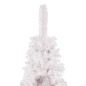 vidaXL Schlanker Weihnachtsbaum Weiß 180 cm vidaXL Schlanker Weihnachtsbaum Weiß 180 cm