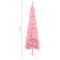 vidaXL Schlanker Weihnachtsbaum Rosa 180 cm vidaXL Schlanker Weihnachtsbaum Rosa 180 cm