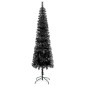 vidaXL Schlanker Weihnachtsbaum Schwarz 240 cm vidaXL Schlanker Weihnachtsbaum Schwarz 240 cm