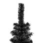 vidaXL Schlanker Weihnachtsbaum Schwarz 240 cm vidaXL Schlanker Weihnachtsbaum Schwarz 240 cm