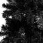 vidaXL Schlanker Weihnachtsbaum Schwarz 240 cm vidaXL Schlanker Weihnachtsbaum Schwarz 240 cm