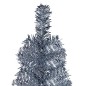 vidaXL Schlanker Weihnachtsbaum Silbern 120 cm vidaXL Schlanker Weihnachtsbaum Silbern 120 cm