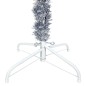 vidaXL Schlanker Weihnachtsbaum Silbern 120 cm vidaXL Schlanker Weihnachtsbaum Silbern 120 cm