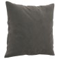 Zierkissen 2 Stk. Dunkelgrau 40x40 cm Samt Zierkissen 2 Stk. Dunkelgrau 40x40 cm Samt