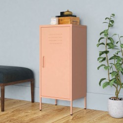 vidaXL Lagerschrank Rosa 42,5x35x101,5 cm Stahl    
