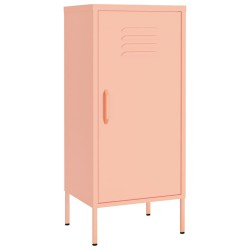 vidaXL Lagerschrank Rosa 42,5x35x101,5 cm Stahl    