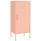 vidaXL Lagerschrank Rosa 42,5x35x101,5 cm Stahl vidaXL Lagerschrank Rosa 42,5x35x101,5 cm Stahl