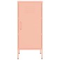 vidaXL Lagerschrank Rosa 42,5x35x101,5 cm Stahl vidaXL Lagerschrank Rosa 42,5x35x101,5 cm Stahl