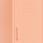 vidaXL Lagerschrank Rosa 42,5x35x101,5 cm Stahl vidaXL Lagerschrank Rosa 42,5x35x101,5 cm Stahl