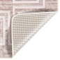 vidaXL Teppich Waschbar 160x230 cm Beige Rutschfest vidaXL Teppich Waschbar 160x230 cm Beige Rutschfest