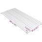 vidaXL Lattenrost mit 24 Latten 90x200 cm vidaXL Lattenrost mit 24 Latten 90x200 cm