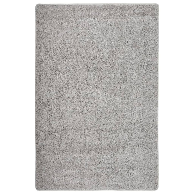 vidaXL Shaggy-Teppich Hellgrau 200x290 cm Rutschfest vidaXL Shaggy-Teppich Hellgrau 200x290 cm Rutschfest