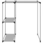 vidaXL Waschmaschinenregal Grau 87x55x90,5 cm Eisen vidaXL Waschmaschinenregal Grau 87x55x90,5 cm Eisen