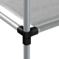 vidaXL Waschmaschinenregal Grau 87x55x90,5 cm Eisen vidaXL Waschmaschinenregal Grau 87x55x90,5 cm Eisen