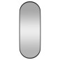 vidaXL Wandspiegel Schwarz 15x40 cm Oval vidaXL Wandspiegel Schwarz 15x40 cm Oval