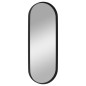 vidaXL Wandspiegel Schwarz 15x40 cm Oval vidaXL Wandspiegel Schwarz 15x40 cm Oval