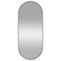 vidaXL Wandspiegel Schwarz 25x60 cm Oval vidaXL Wandspiegel Schwarz 25x60 cm Oval