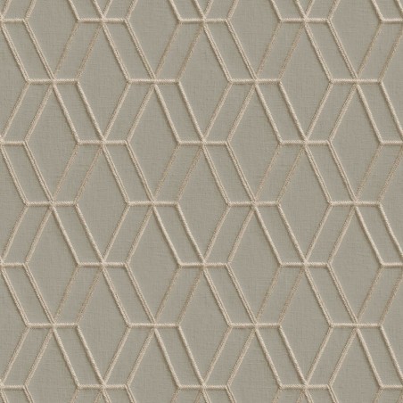 DUTCH WALLCOVERINGS Tapete Sechseckmuster Grau