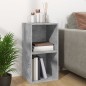 vidaXL Schallplatten-Aufbewahrungsbox Betongrau 71x34x36 cm vidaXL Schallplatten-Aufbewahrungsbox Betongrau 71x34x36 cm