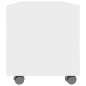vidaXL TV-Schrank mit Rollen Weiß 90x35x35 cm Holzwerkstoff vidaXL TV-Schrank mit Rollen Weiß 90x35x35 cm Holzwerkstoff