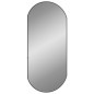 Wandspiegel Schwarz 90x40 cm Oval Wandspiegel Schwarz 90x40 cm Oval