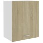 vidaXL Hängeschrank Sonoma-Eiche 50x31x60 cm Holzwerkstoff vidaXL Hängeschrank Sonoma-Eiche 50x31x60 cm Holzwerkstoff