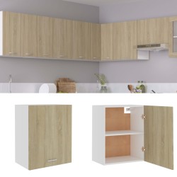 vidaXL Hängeschrank Sonoma-Eiche 50x31x60 cm Holzwerkstoff