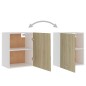 vidaXL Hängeschrank Sonoma-Eiche 50x31x60 cm Holzwerkstoff vidaXL Hängeschrank Sonoma-Eiche 50x31x60 cm Holzwerkstoff