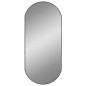 Wandspiegel Schwarz 90x40 cm Oval Wandspiegel Schwarz 90x40 cm Oval